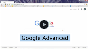 Advanced Google Tutorial